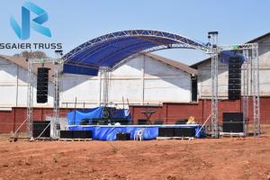 China Outdoor Concert Aluminum Truss Frame , 290mm - 1200mm Aluminum Stage Truss wholesale