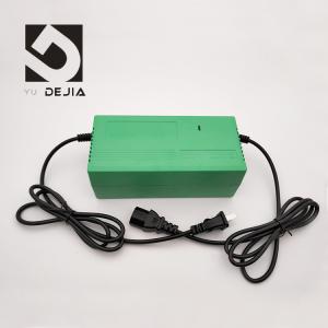 China Green Shockproof Electric Bike Charger 220V 50HZ Input , 88% Efficiency wholesale