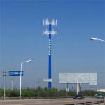 Iso 1461 Heavy Duty Monopole Antenna Tower Telecom Rooftop Roofing Monopole