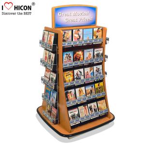 China Playing Card CD Card Greeting Card Display Racks Wholesale Freestanding wholesale