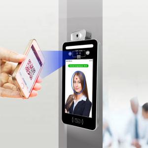 China Temperature Measurement Biometric Face Attendance Machine System 2MP 2.5W wholesale