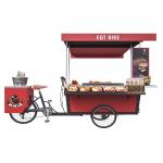 Self Priming Outdoor 350W Drum Brake BBQ Food Bike