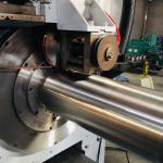98% Filtration Johnson Wire Screen Welding Machine 4000MM Tube Length