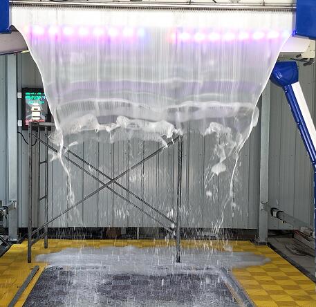 Automatic End Touchless Car Wash Equipment 360 Degree Swing Bright Wax Spray System
