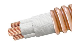 China Multi Core Mineral Insulated Copper Sheathed Cable , Mineral Insulated Power Cable wholesale