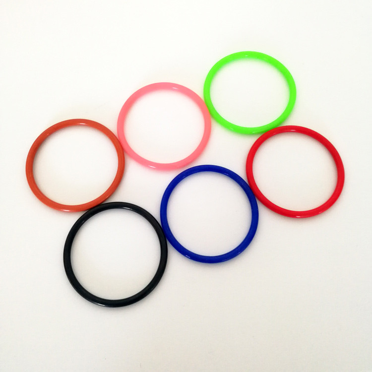 Silicone Rubber High Temperature O Rings Seal Colored Chemical Resistance