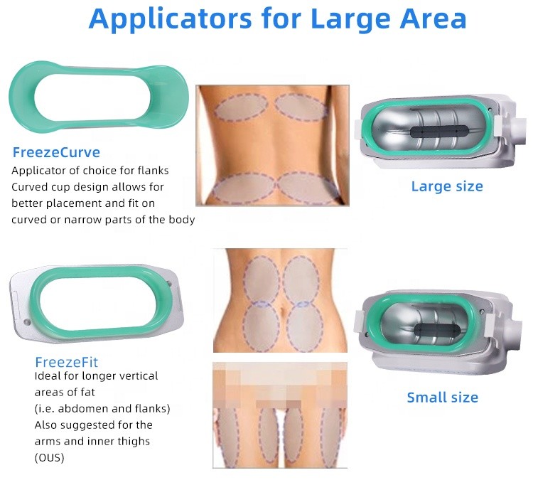 Vacuum Cryolipolysis Slimming Machine Body 360 Cool Fat Cavitation For Beauty Salon