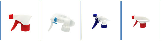 Various Colors PP Mini Trigger Sprayer Customized Tube Length