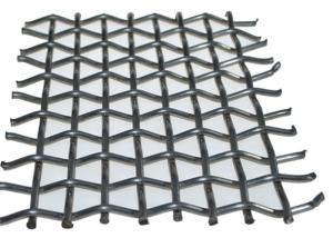 China 60# Steel Crimped Wire Mesh High Bearing Capacity For Industrial Filters wholesale
