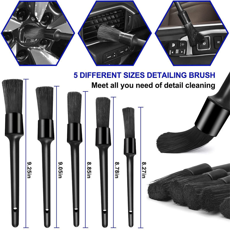 Newest Grey Car Cleaning Set 16PCS Car Cleaning Tools For Car Washer Assisted Products
