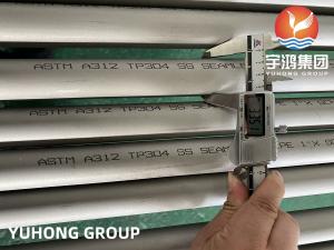 China Stainless Steel Seamless Pipe ASTM A312 TP304, Oil and Gas Usage wholesale