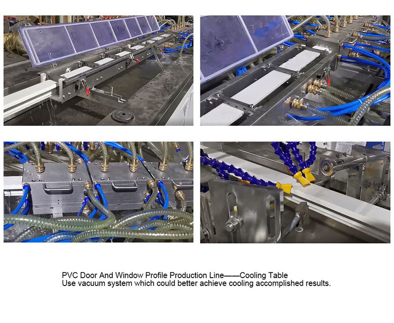 150Kg/H PVC Profile Extrusion Line Plastic Sheet Extruder Machine