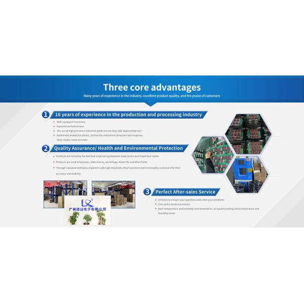 RC992-A LED Temperature Humidity Instrument with Built-in Probe Digital Wall Clock with Alarm Calendar for Sauna Room Greenhouse