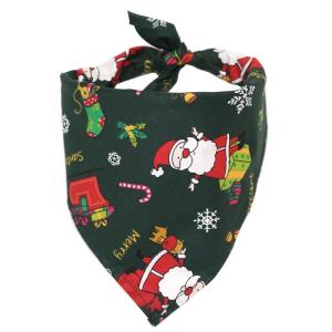 China Cotton Checkered Personalized Pet Bandana Outdoor Pet Dog Bandanas wholesale
