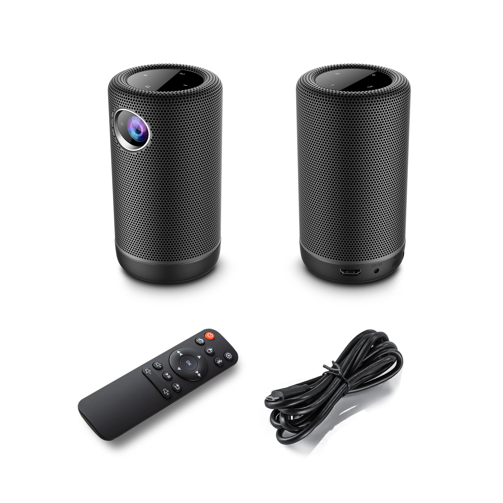 Android 9.0 DLP Pico Projector Metal Smart Mini Projector DLP Projector