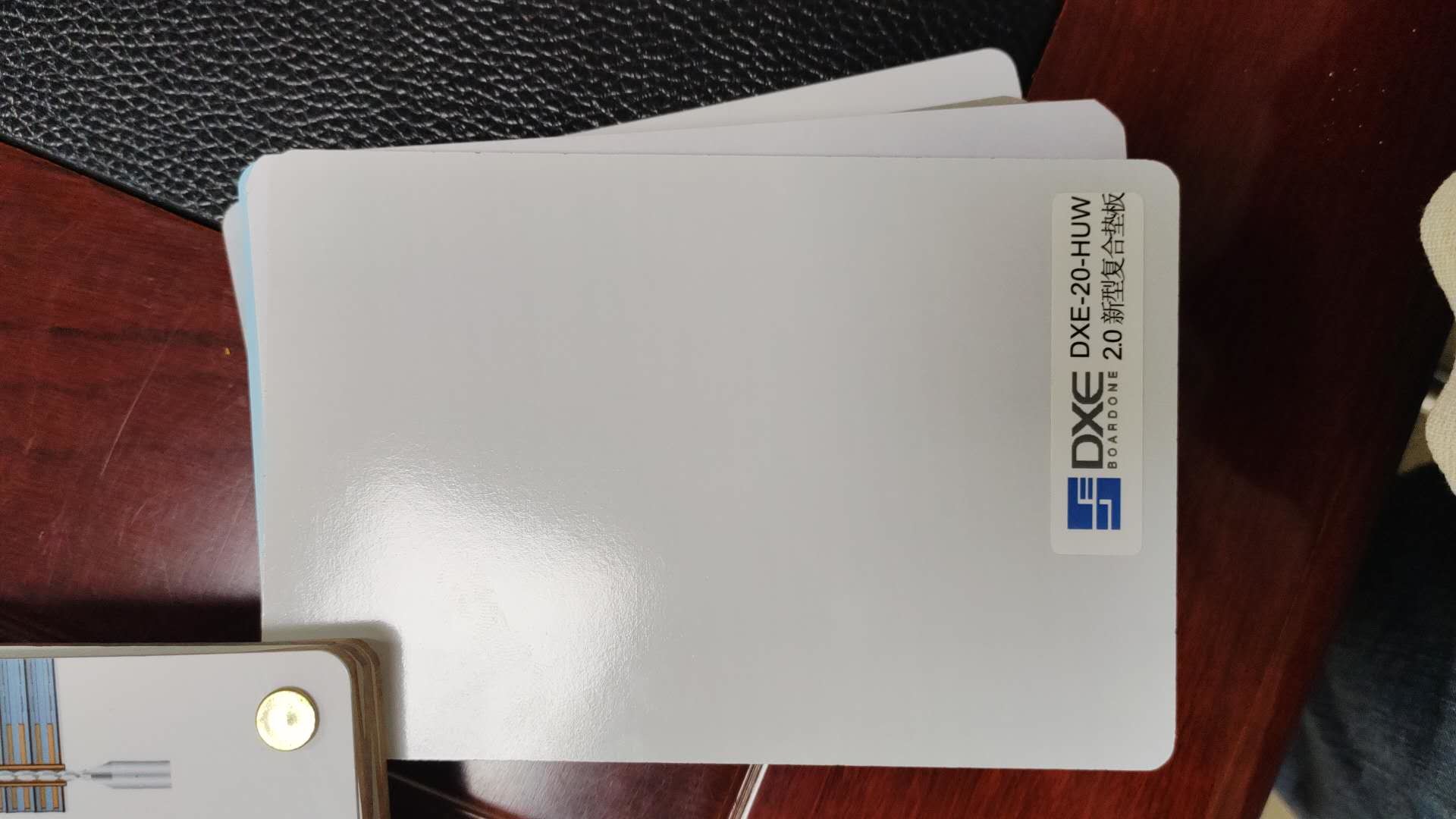 FPC HDI Drilling White Melamine Backup Board 2.0mm 2.5mm