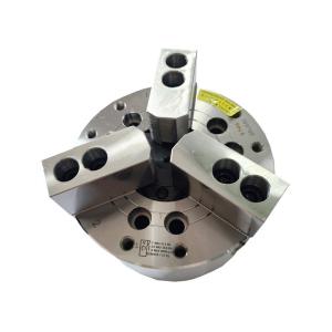 China Wedge Hook 3 Jaws Hydraulic Power Through Hole Chuck wholesale