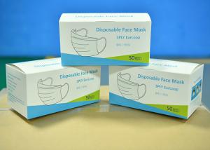 China Latex Free Earloop Disposable Surgical Face Mask Comfortable Wearing Skin Friendly wholesale