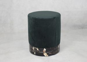 China 60KG 32cm Width Dark Blue Dressing Table Stool wholesale