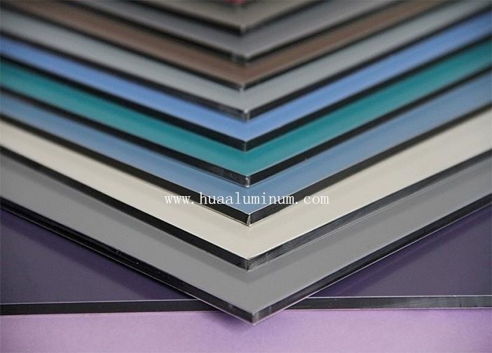 Mirror Non Breakable ACP Building Material 4ft Curtain Wall Panel