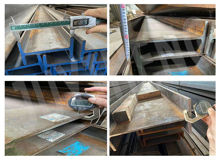Non Alloy Steel H Beam 600x200 Welded H Beam 4.5mm - 34mm Thickness
