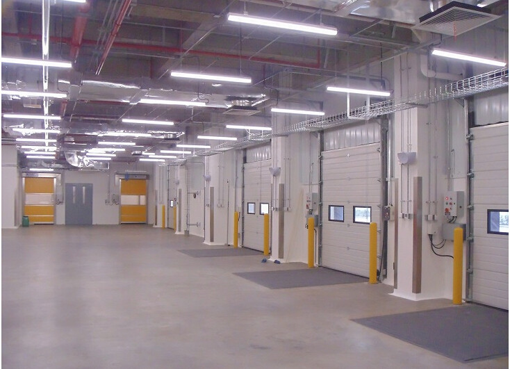 High Speed Roller Exterior Industrial Sectional Overhead Doors