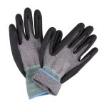 Nitrile impregnated industry garden job protection safety gloves