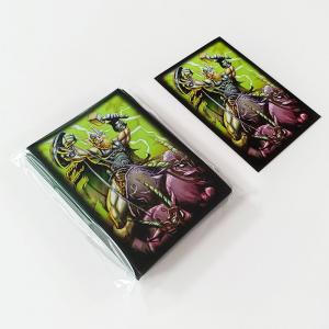 China Hobby Japan Collectible Game Card Sleeves CPP 62X89mm Easy Shuffling wholesale
