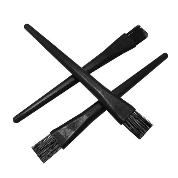 Black High Conductive Dust Remove ESD Antistatic Cleaning Brush For Cleanroom