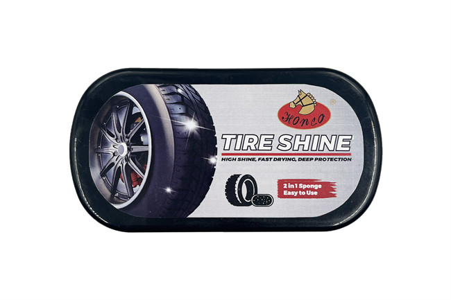 Tire Shine Sponge Brush Car Wheel Dressing Applicator Tire Gloss Polishing Wipe Care Waxing Pad Detailing