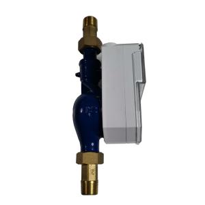 China IP68 225mm Length Industrial Water Meter With Brass Body wholesale