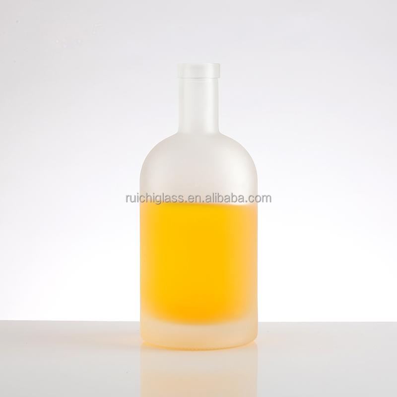 Collar Material Aluminum Plastic PP 375ml 500 ml 750 ml Wine Glass Bottle with Cork