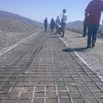 OEM Synthetic Steel Plastic Geogrid For Soil Reinforcement