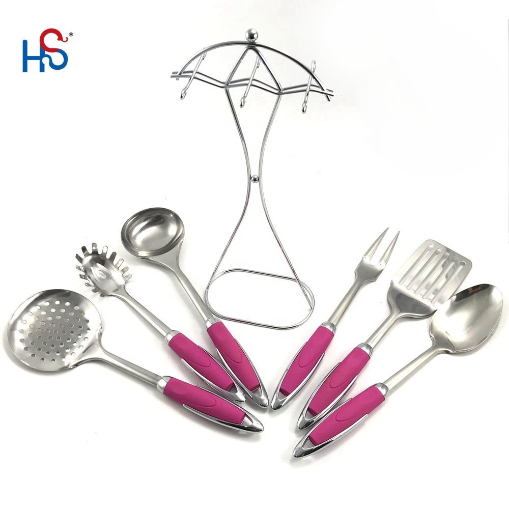 Eco-Friendly Stainless Steel Kitchen Utensils Set for Professional Cooking Appliances