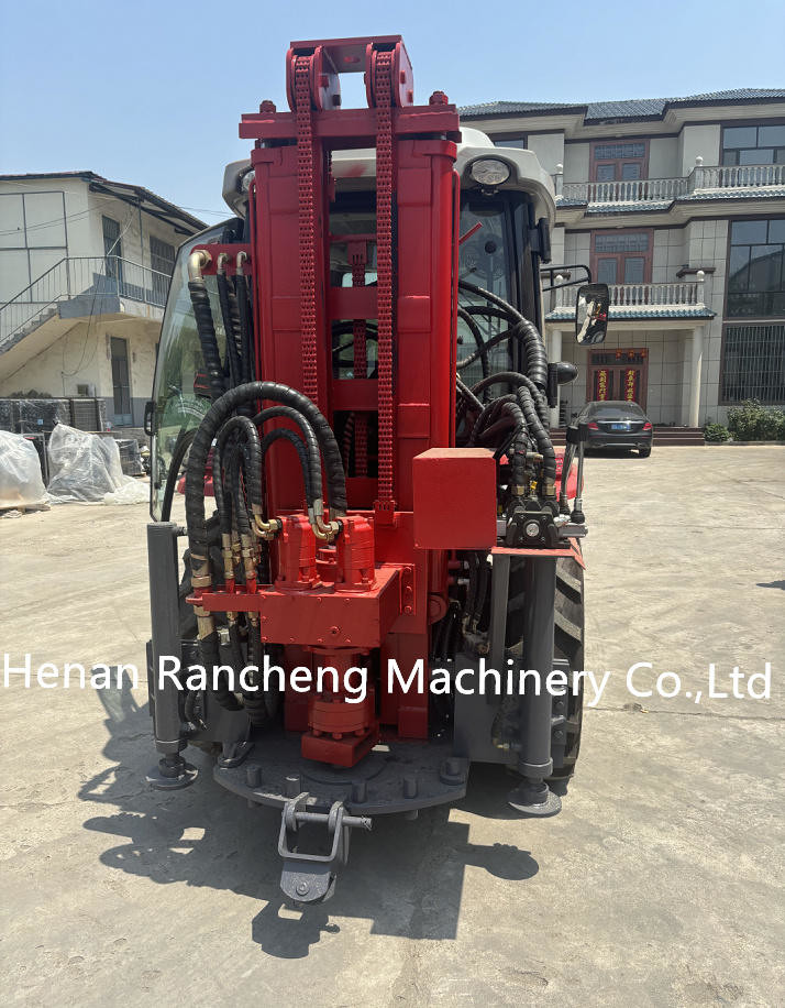 260m Hydraulic Water Well Drilling Machine With Keyboard Operation And Wireless Control