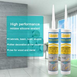 China High Performance Mildew Resistant Silicone Sealant Cartridge Packaged wholesale