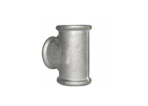 China China Factory Malleable Iron Pipe Fittings Galvanized/ Black Tees wholesale