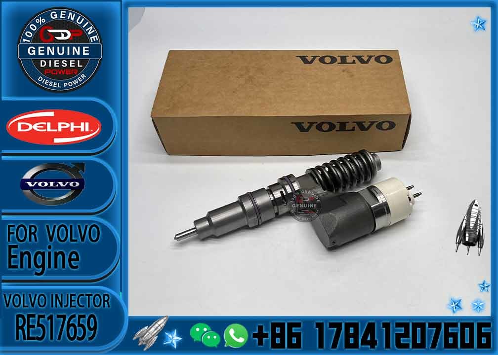 Huida fuel injector common rail fuel injector RE517659 BEBE4B17102 with genuine quality