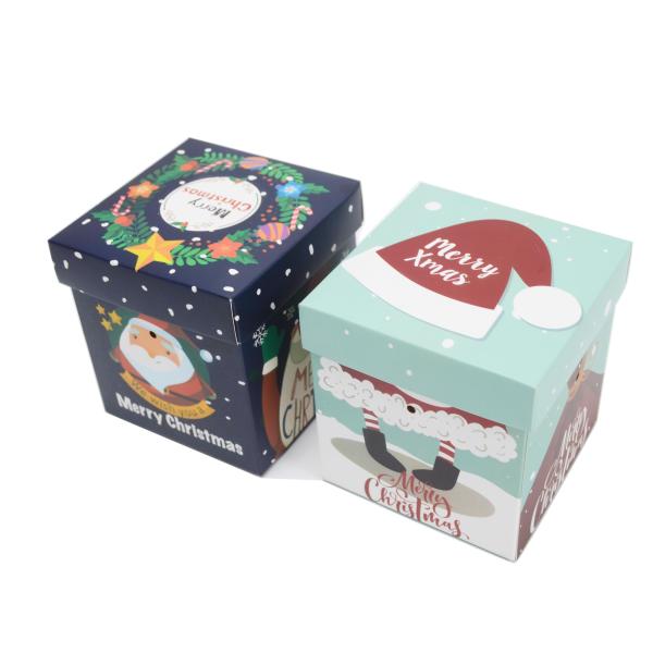 Customized Empty Luxury Cardboard Paper Gift Box for Christmas Custom Size Accepted