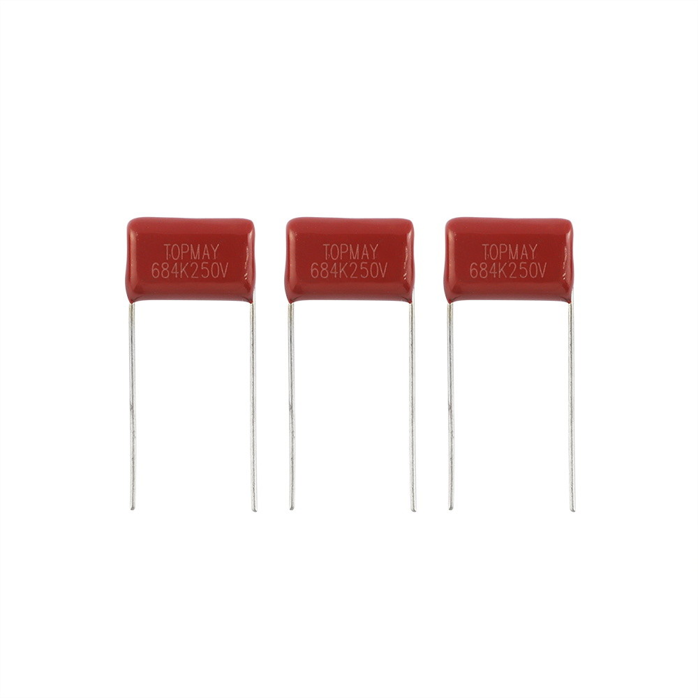 CBB21 Metallized Pp Film Capacitor MKP 684K250V For Filtering Circuits