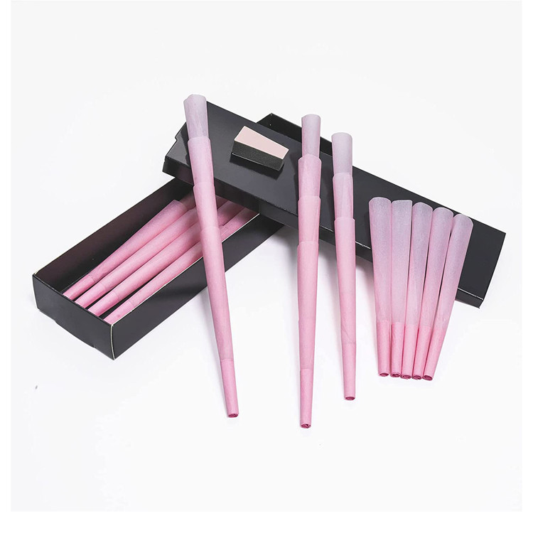 110mm Cigarette Rolling Paper With Tips , King Size Pre Rolled Cones
