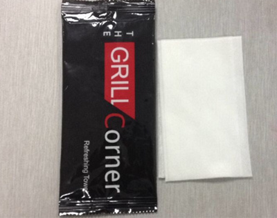 disposable refreshing single wet tissues