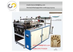 China Disposable Pe Short Hand Gloves Maker Making Equipment Machine wholesale