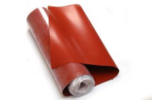China Insulation Silicone Coated Fiberglass Cloth Fire Resistant Silicone Rubber Sheet wholesale
