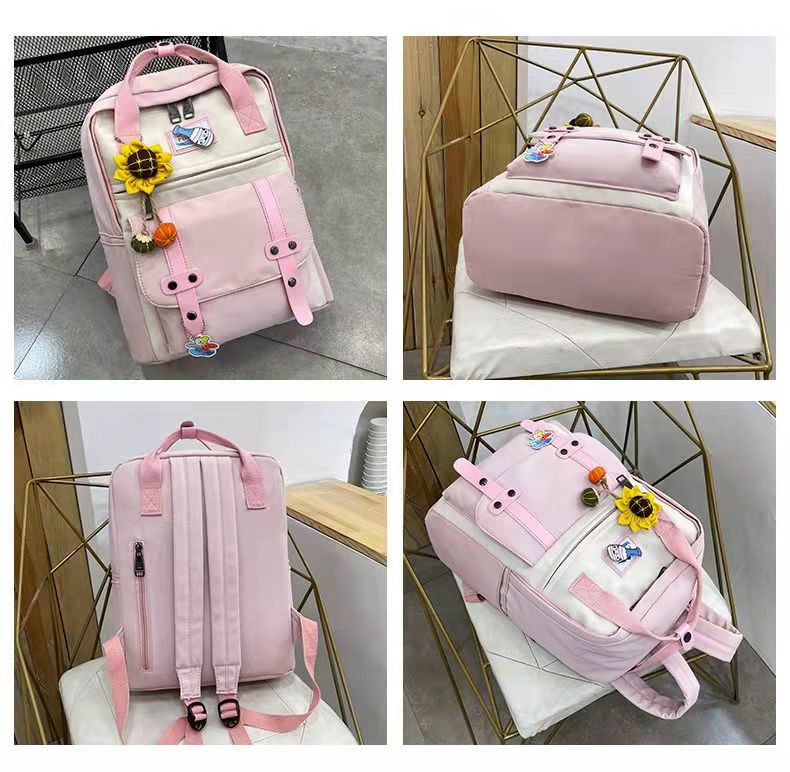 Oxford Textile Middle School Student Bag Large Capacity