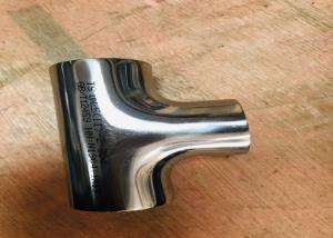 China Polished Sanitary Sch10s 304L Stainless Steel Pipe Tee wholesale