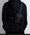 Polyester Sports Crossbody Purse for Men and Women All Seasons Mini Chest Bag