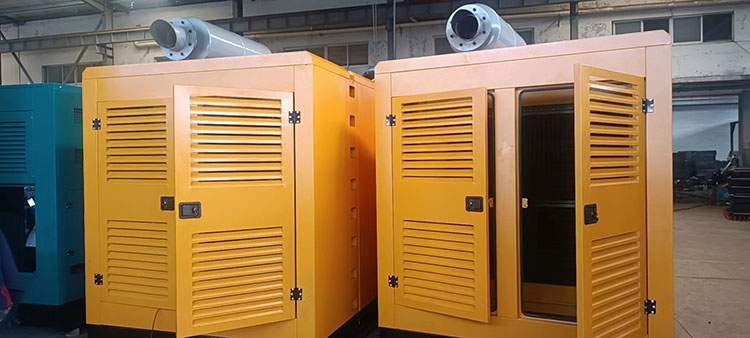 600KW Kangmingsi Generator Set with Soundproofed Soundbox and Direction Injection Engine