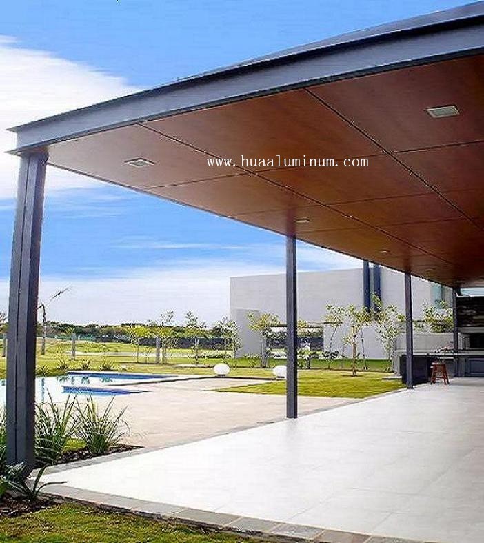 Mirror Non Breakable ACP Building Material 4ft Curtain Wall Panel