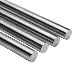 Heavy Forging ST52 Bright Steel Rod S355 Steel Or Stainless Steel Thread Piston Rod